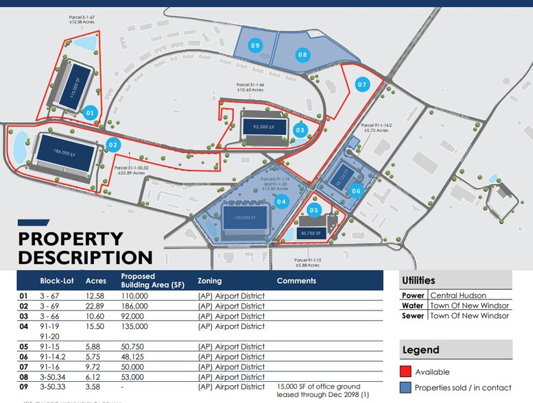 Portfolio of Buildable Lots-New Windsor portfolio of 5 properties for sale on LoopNet.co.uk - Site Plan - Image 1 of 1