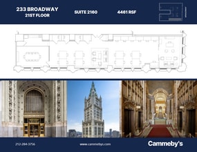 233 Broadway, New York, NY to rent Floor Plan- Image 1 of 1
