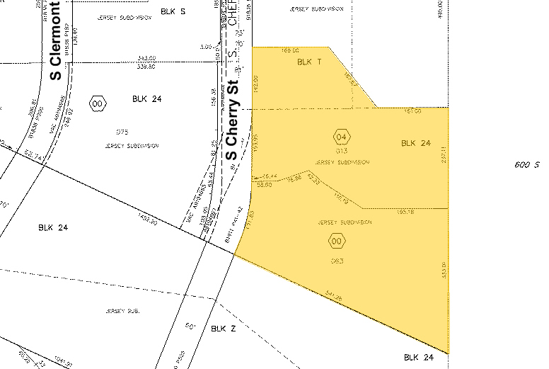 600 S Cherry St, Glendale, CO for rent - Plat Map - Image 2 of 27