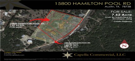 15800 Hamilton Pool Rd, Austin, TX for sale Aerial- Image 1 of 1