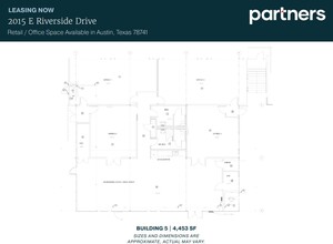 2015 E Riverside Dr, Austin, TX for rent Floor Plan- Image 2 of 2