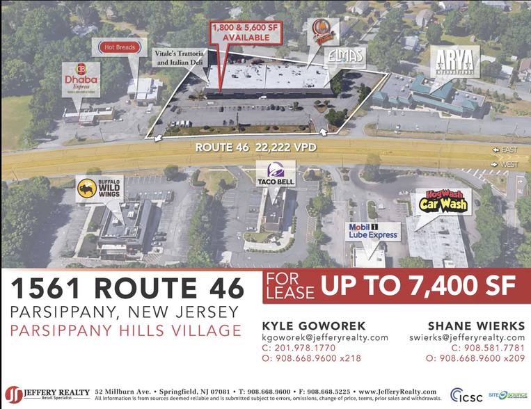 1561 US Highway 46, Parsippany, NJ for rent - Building Photo - Image 1 of 1