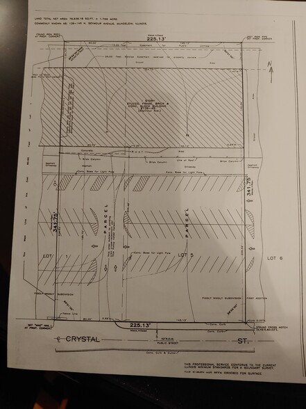 144 Seymour Ave, Mundelein, IL for rent - Site Plan - Image 2 of 5