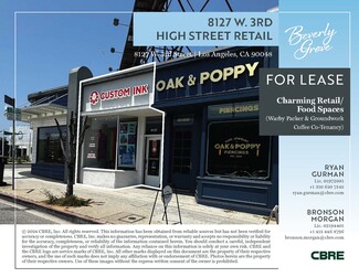 More details for 8121-8127 W 3rd St, Los Angeles, CA - Retail for Rent