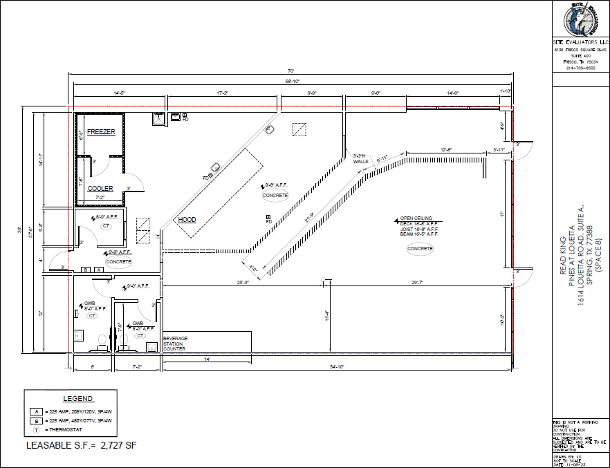 1610-1614 Louetta Rd, Spring, TX for rent Floor Plan- Image 1 of 1