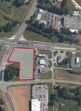 1572 U.S. 72 & Moores Mill Road Hwy, Huntsville, AL for sale Aerial- Image 1 of 2