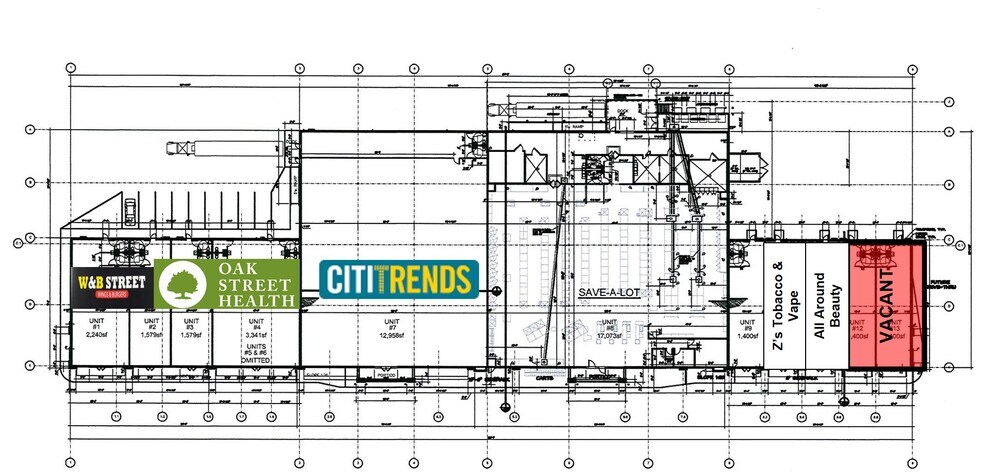 550 S Church St, Spartanburg, SC for rent - Site Plan - Image 2 of 2