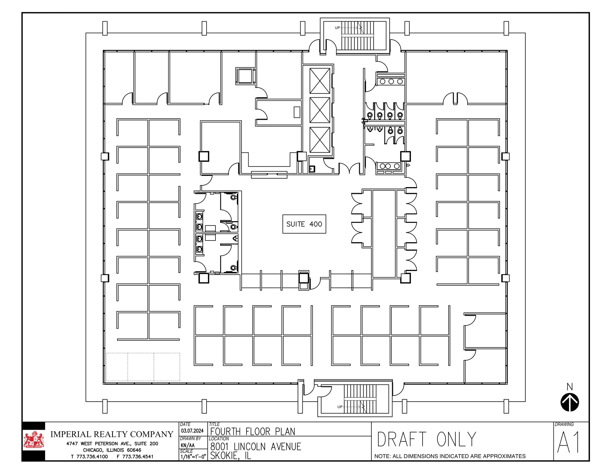 8001 Lincoln Ave, Skokie, IL for rent Site Plan- Image 1 of 10