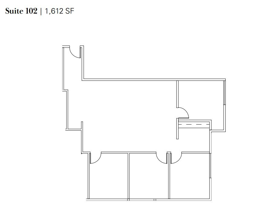 1801 N California Blvd, Walnut Creek, CA to rent Floor Plan- Image 1 of 1