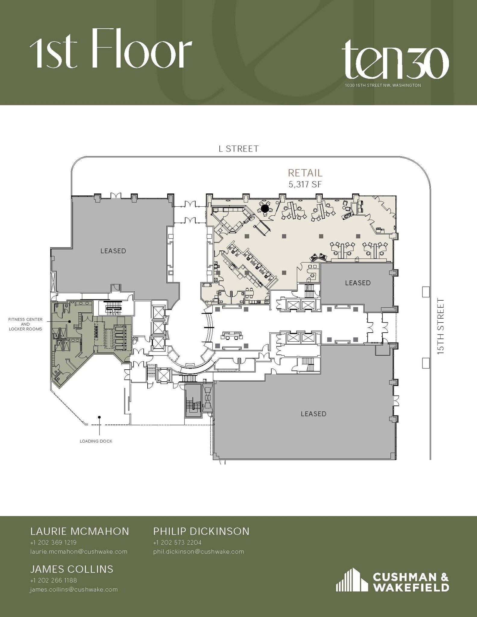 1030 15th St NW, Washington, DC to rent Floor Plan- Image 1 of 1