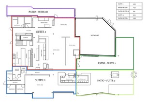 100-139 S Palm Canyon Dr, Palm Springs, CA for rent Floor Plan- Image 1 of 2