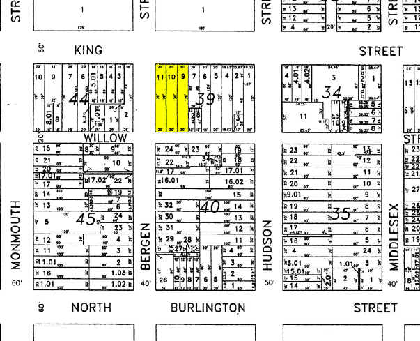 22 N King St, Gloucester City, NJ for rent - Plat Map - Image 3 of 39