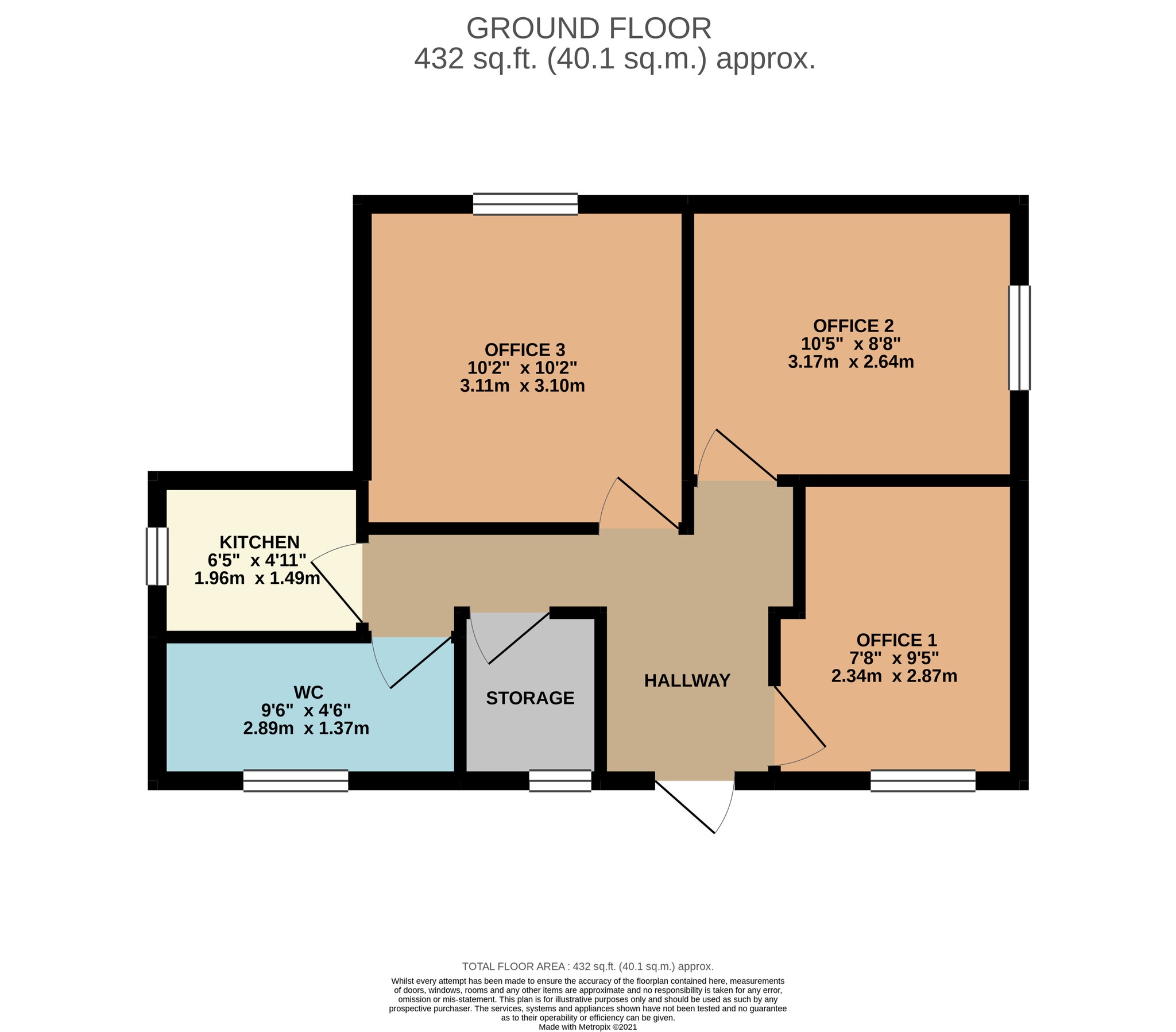 Unit 8 West Lane Trading Estate West Lane, Sittingbourne to rent Floor Plan- Image 1 of 14