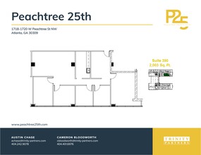 1718-1720 NW Peachtree St, Atlanta, GA for rent Site Plan- Image 1 of 1