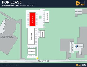 11050 Mahaffey Rd, Tomball, TX for rent Site Plan- Image 1 of 1