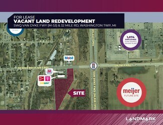 More details for SWQ Van Dyke Fwy, Romeo, MI - Land for Rent