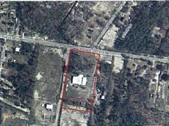 2168 Ale Ave, Leland, NC - aerial  map view