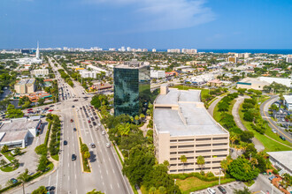 2400 E Commercial Blvd, Fort Lauderdale, FL - AERIAL  map view