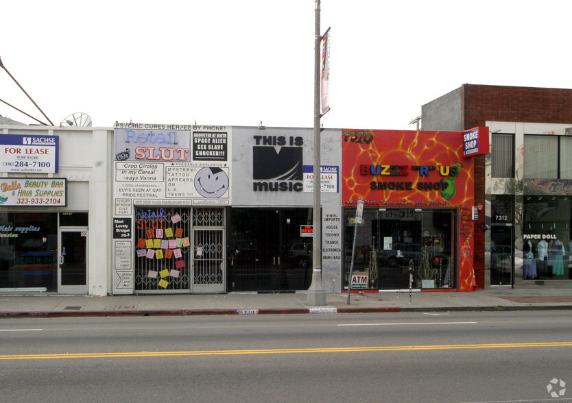 7308-7310 Melrose Ave, Los Angeles, CA for rent - Building Photo - Image 2 of 15