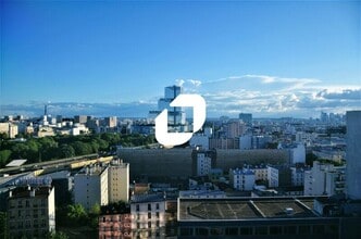 Clichy - Aerial  map view