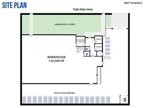 10601 Oak Glen Ave, Montclair, CA for rent Floor Plan- Image 1 of 2