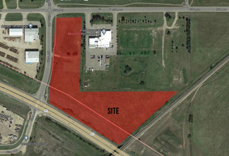 Blackfalds Development Lands, Blackfalds, AB - aerial  map view