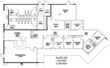 2500 Fondren Rd, Houston, TX to rent Floor Plan- Image 1 of 3