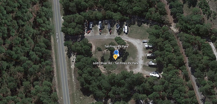 6680 River Rd, Waynesboro, GA - aerial  map view