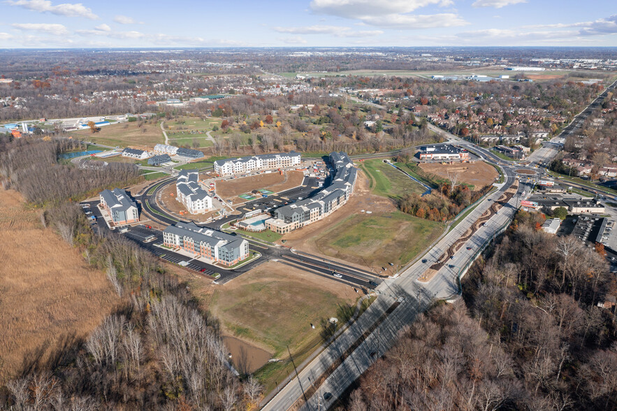 Allisonville Road & East 96th Street St, Fishers, IN for rent - Aerial - Image 2 of 16