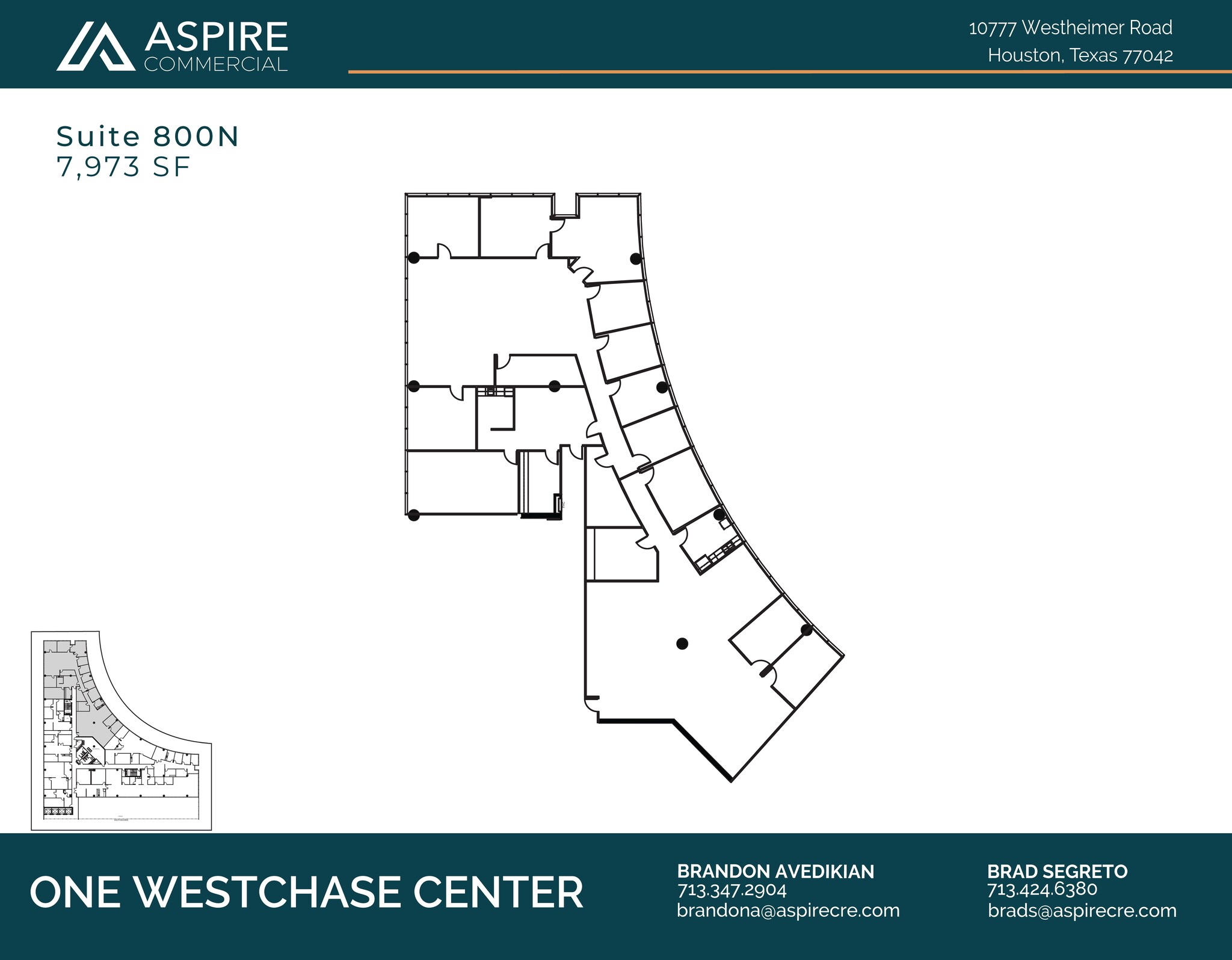 10777 Westheimer Rd, Houston, TX to rent Floor Plan- Image 1 of 1