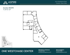 10777 Westheimer Rd, Houston, TX to rent Floor Plan- Image 1 of 1