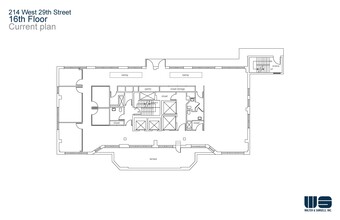 214 W 29th St, New York, NY for rent Floor Plan- Image 1 of 6