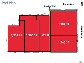 9308-9350 Whittier Blvd, Pico Rivera, CA for rent Floor Plan- Image 1 of 1