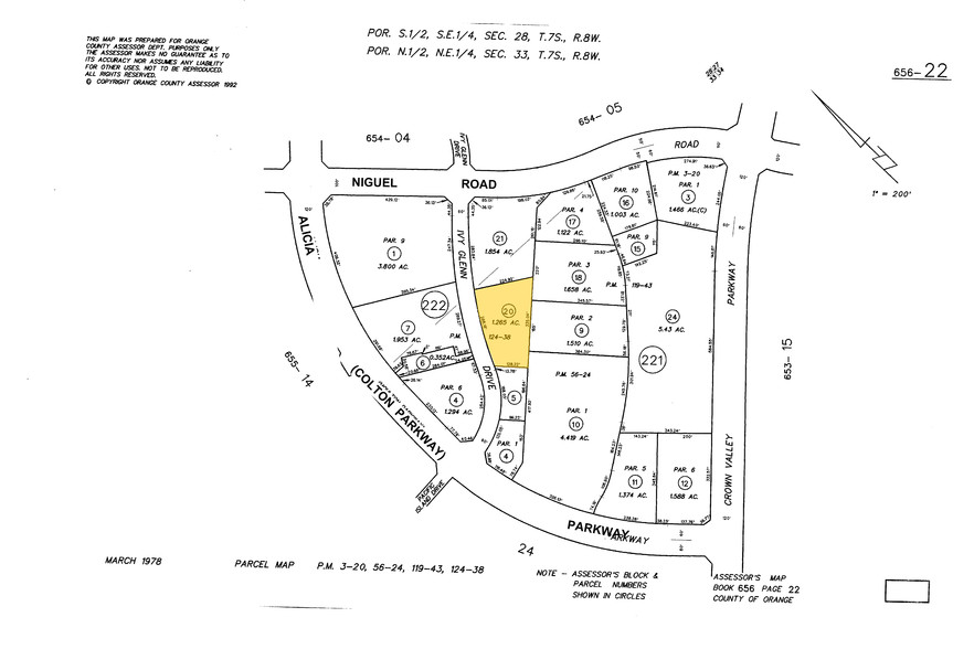 30012 Ivy Glenn Dr, Laguna Niguel, CA for rent - Plat Map - Image 2 of 34