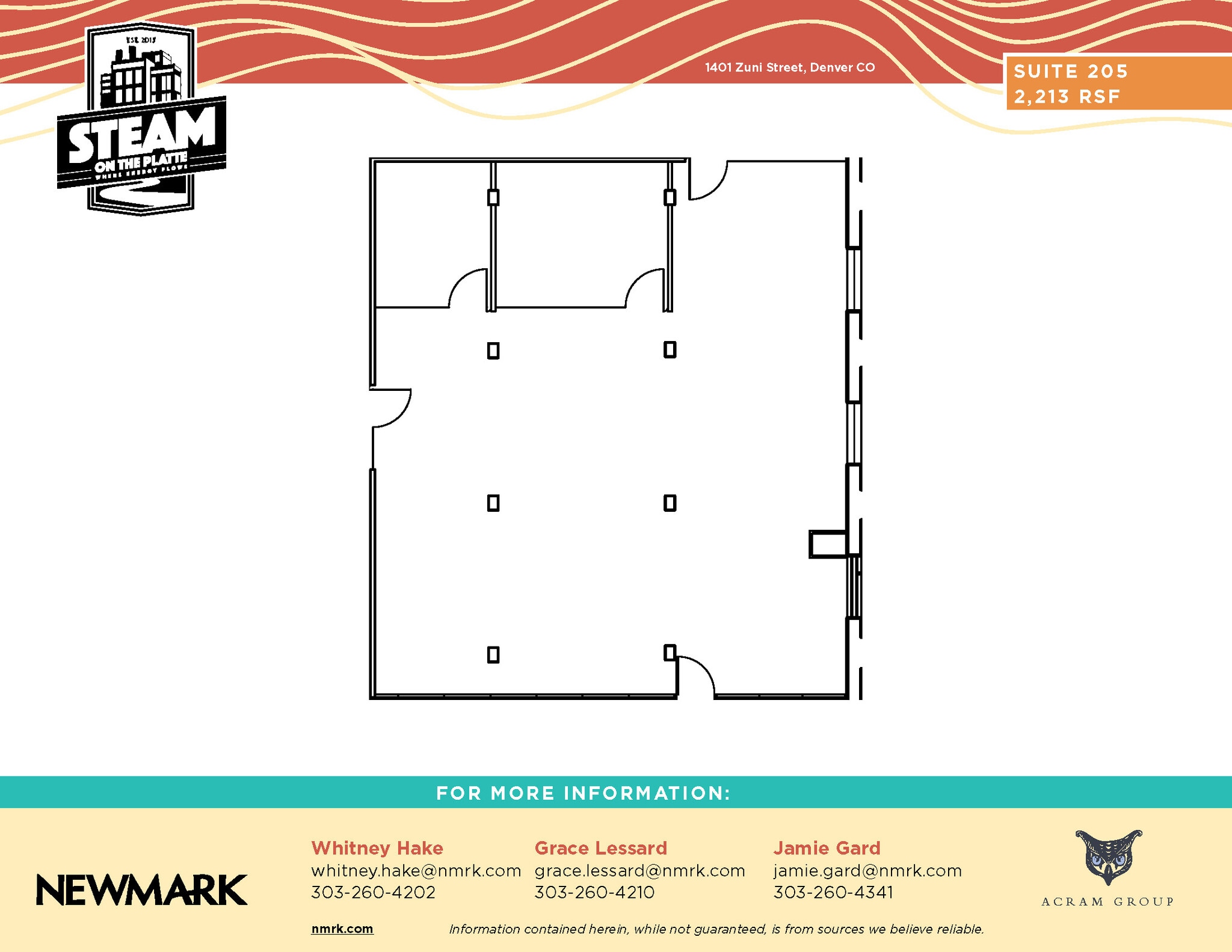 1401 Zuni St, Denver, CO to rent Floor Plan- Image 1 of 1