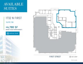 1730 N 1st St, San Jose, CA for rent Floor Plan- Image 1 of 1