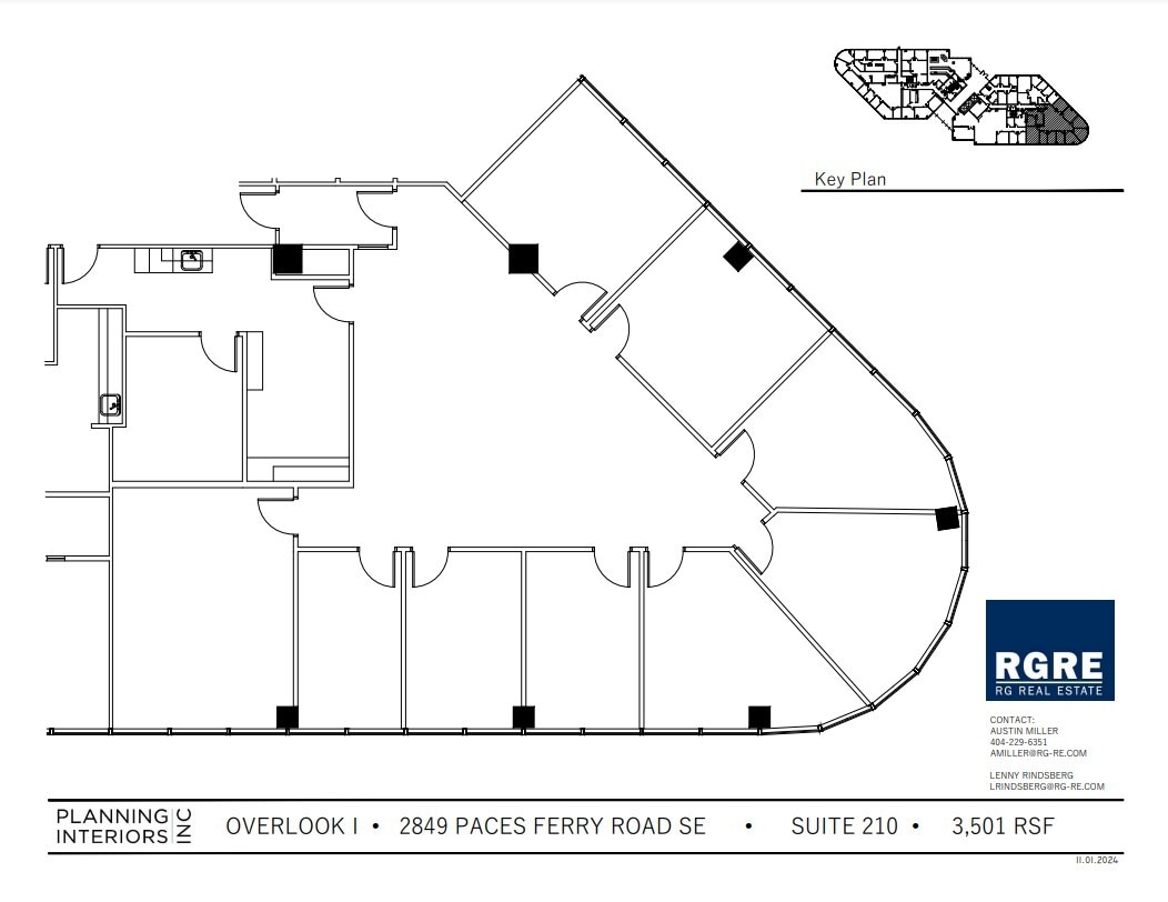 2849 Paces Ferry Rd SE, Atlanta, GA to rent Floor Plan- Image 1 of 1
