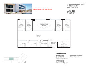 8560 Belleview Dr, Plano, TX for rent Floor Plan- Image 2 of 5