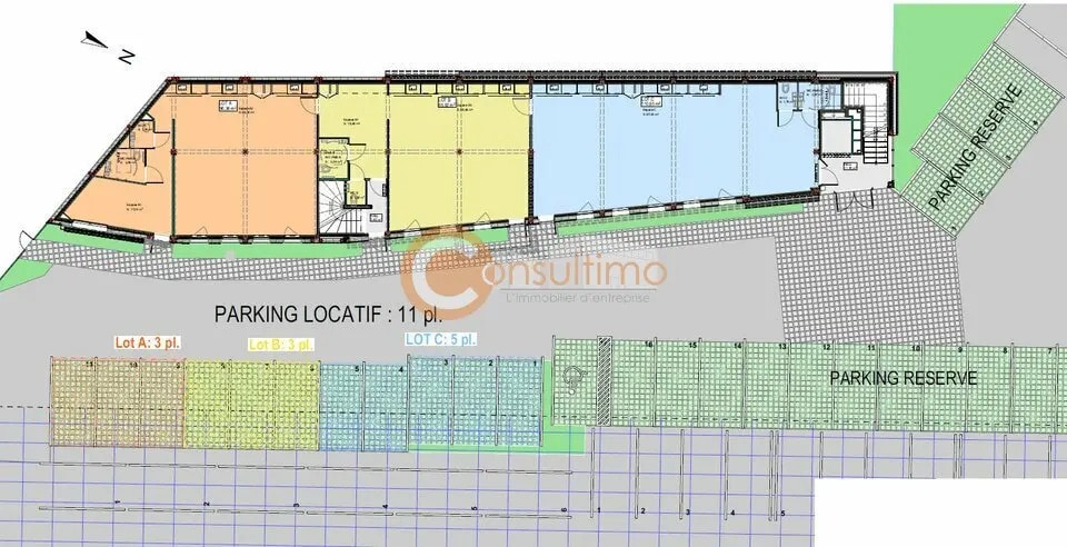 Office in Cenon to rent - Floor Plan - Image 3 of 6