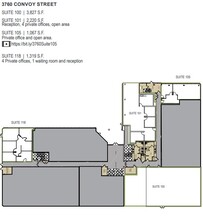 3750 Convoy St, San Diego, CA for rent Floor Plan- Image 1 of 1