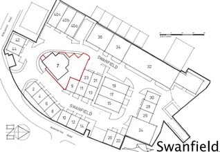Unit 7 Swanfield, Edinburgh to rent Site Plan- Image 1 of 1