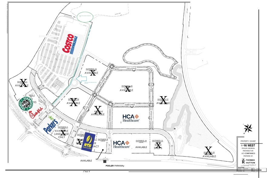 Pooler Pkwy, Pooler, GA for sale - Site Plan - Image 1 of 1