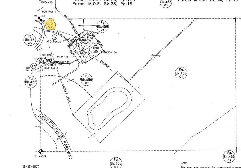 5 Medical Plaza Dr, Roseville, CA for rent - Plat Map - Image 2 of 5