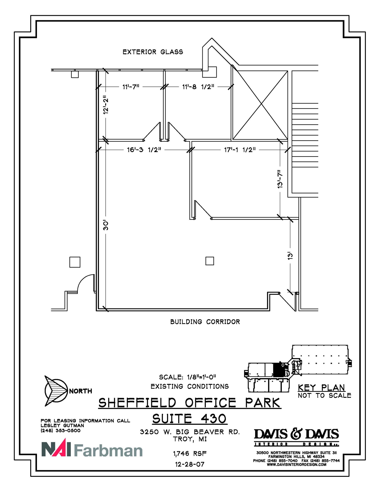 3310 W Big Beaver Rd, Troy, MI for rent Floor Plan- Image 1 of 1