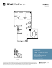 18301 Von Karman Ave, Irvine, CA for rent Floor Plan- Image 1 of 1