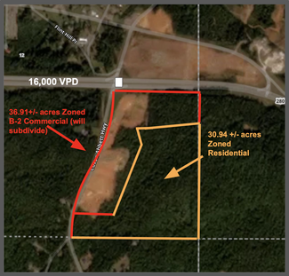 More details for 304 Coven Abbett Highway Hwy, Alexander City, AL - Land for Sale