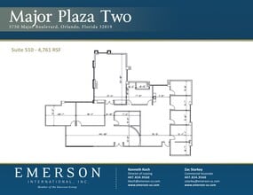 5750 Major Blvd, Orlando, FL to rent Site Plan- Image 1 of 1