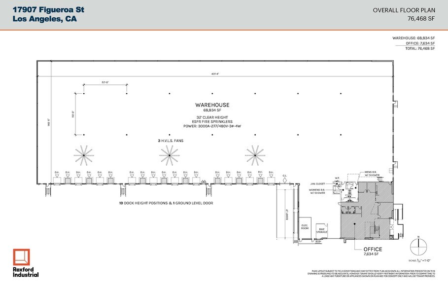 17907-17915 S Figueroa St, Gardena, CA for rent - Site Plan - Image 3 of 6