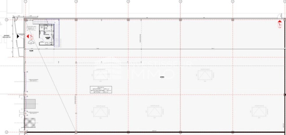 Light Industrial in Villeparisis to rent - Floor Plan - Image 3 of 4