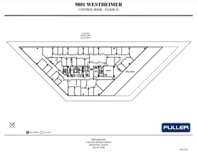 9801 Westheimer Rd, Houston, TX for rent Floor Plan- Image 2 of 2